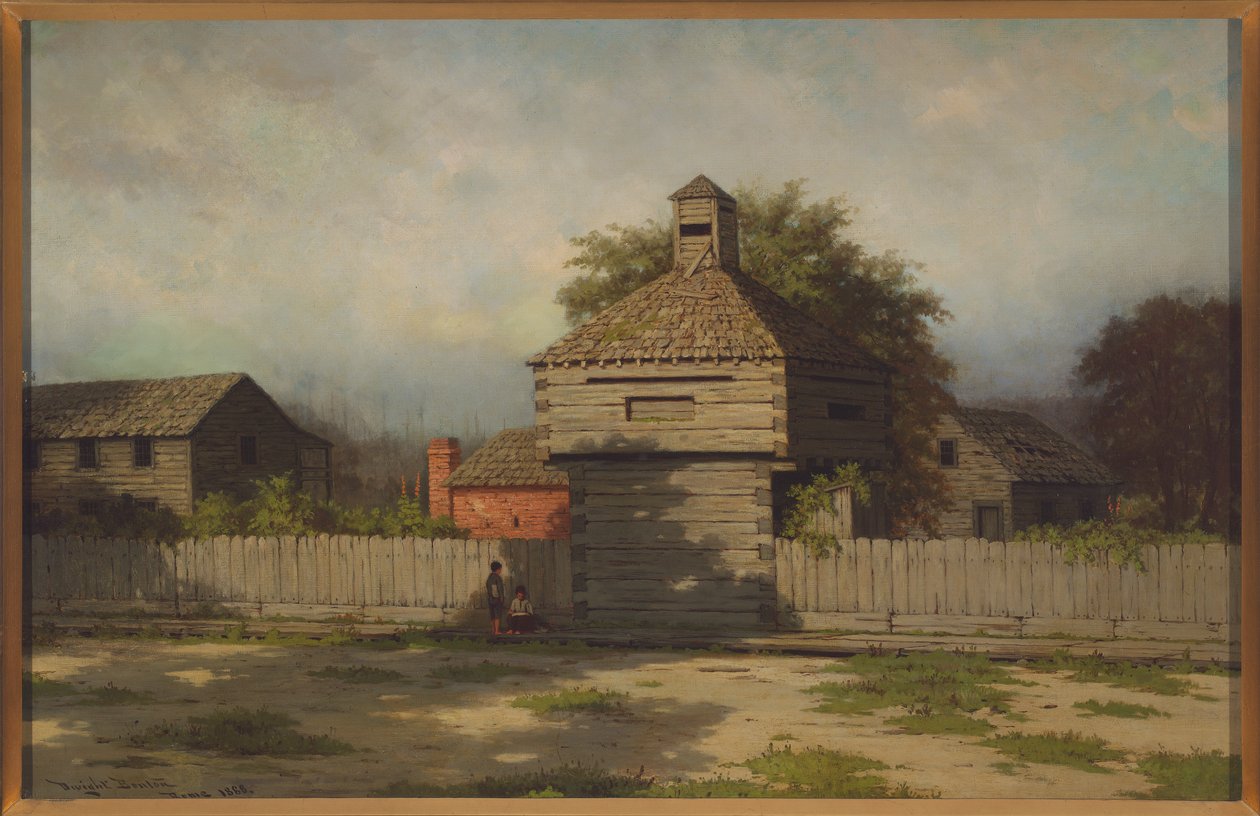 A második Fort Dearborn, 1888 alkotó: Dwight Benton