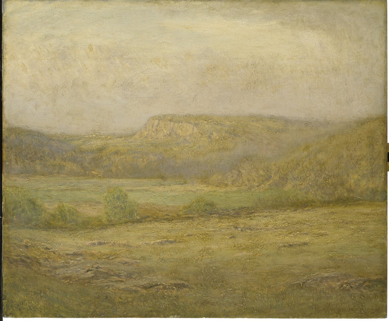 New England Hills, 1901 (olaj, fapanel) alkotó: Dwight William Tryon