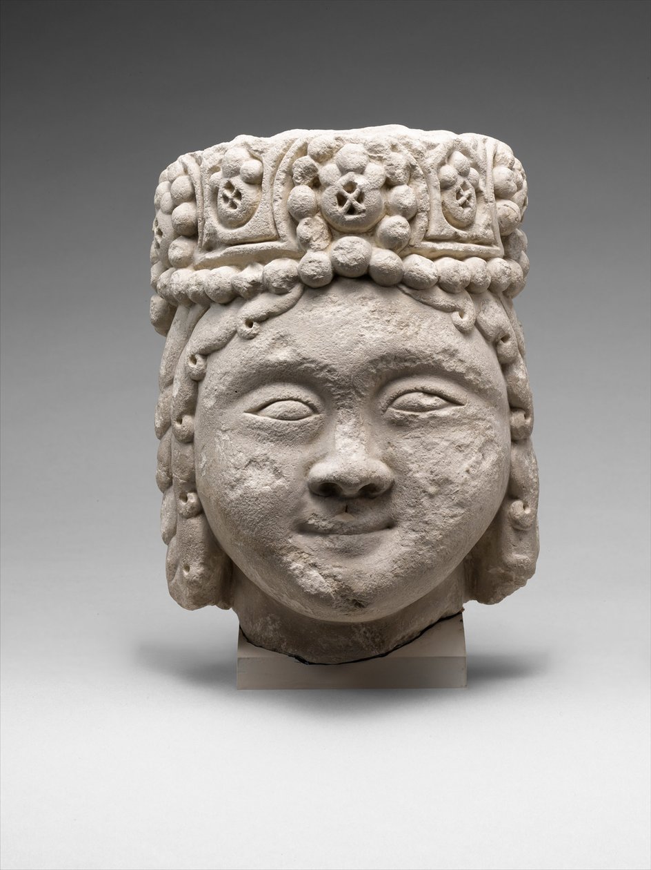 Fej figurából gyöngyös fejdísszel alkotó: Dynasty Seljuq