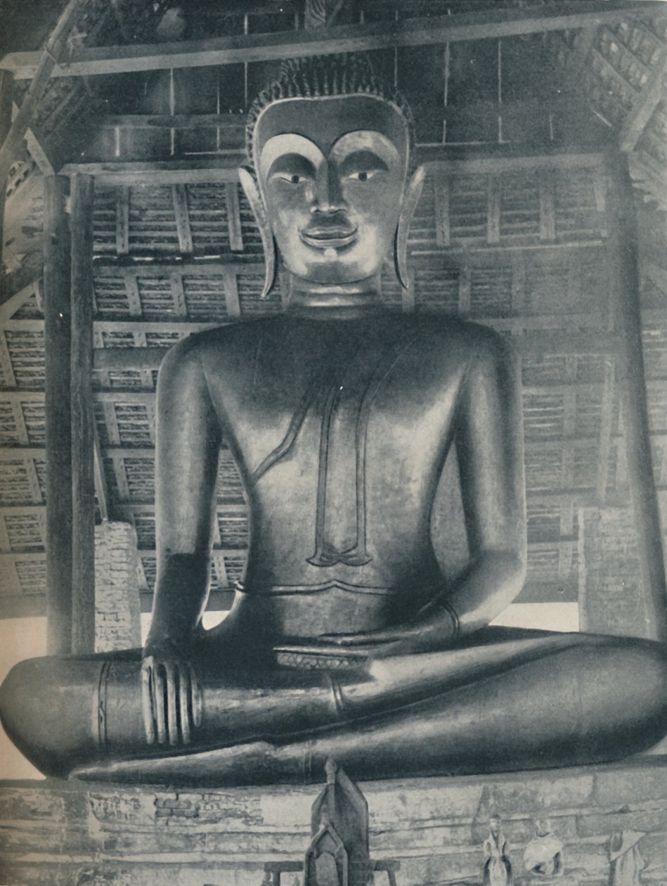 A központi szentély dicsősége a Wat Suthatban, Bangkok, 1935 alkotó: ENA