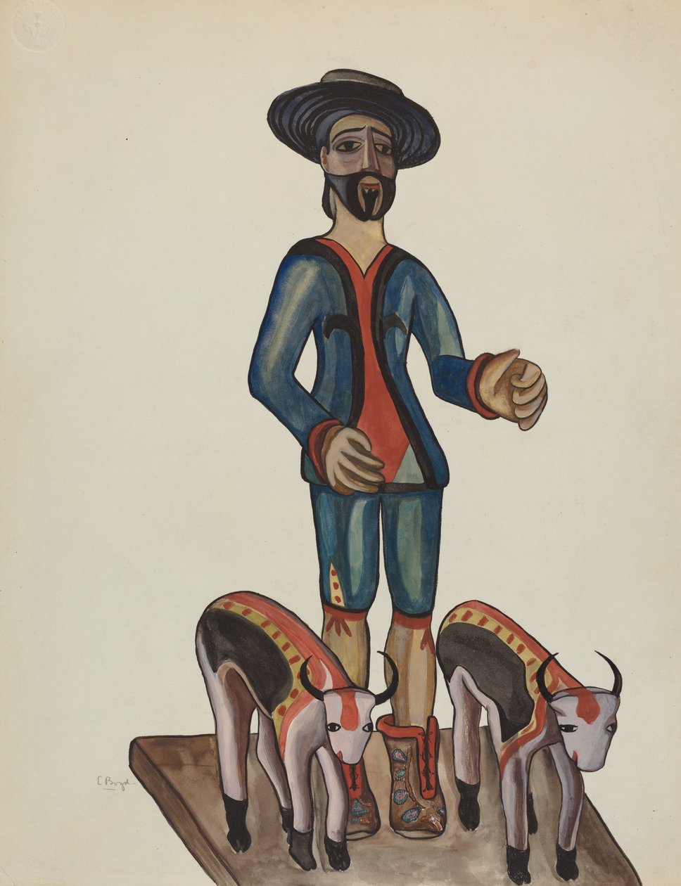 St. Ysidro nagy része, kb. 1936. alkotó: E. Boyd