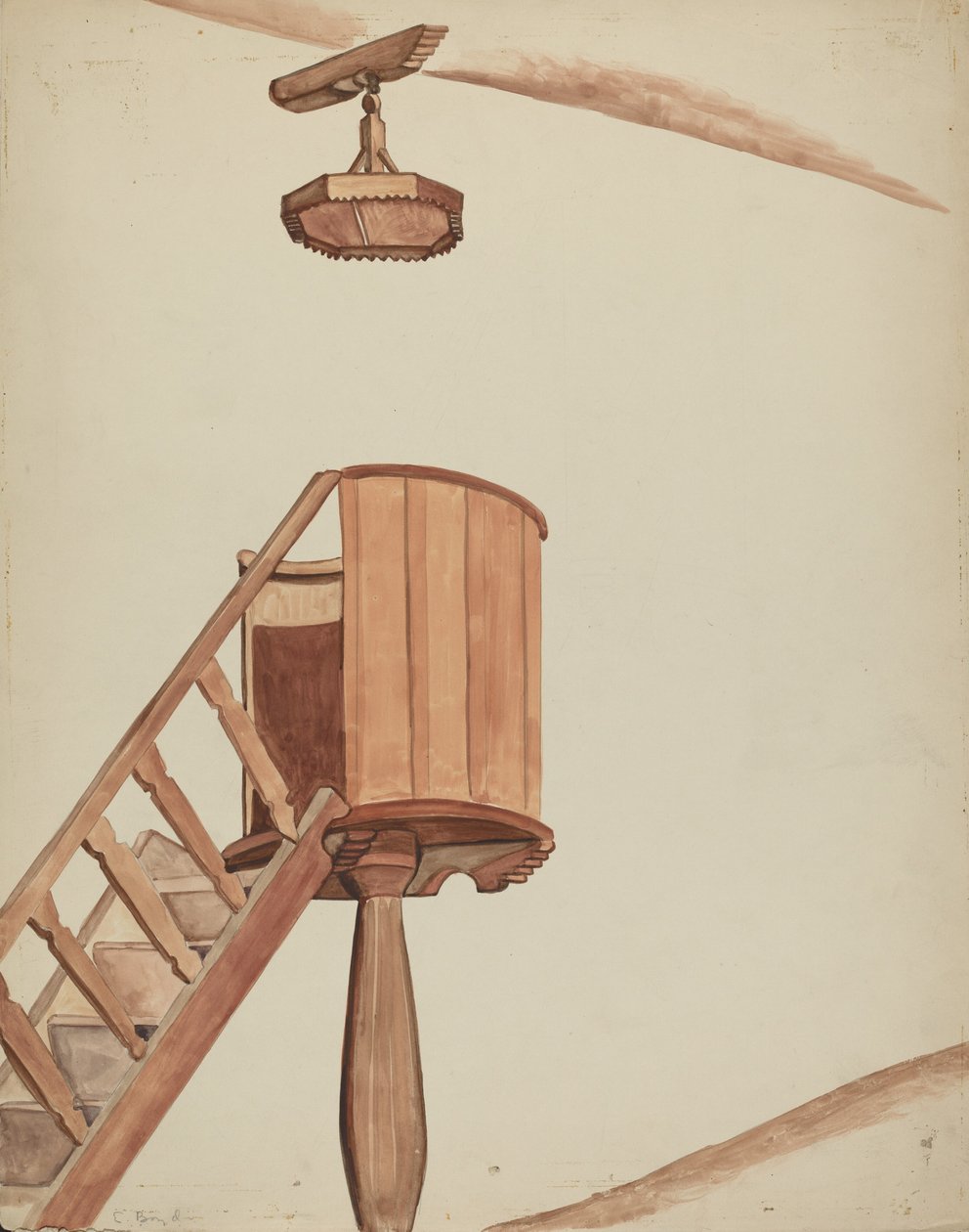 Szószék alkotó: E. Boyd