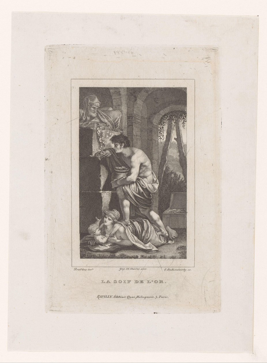 Edward in het goud aranyszomj alkotó: E. Budischoirky