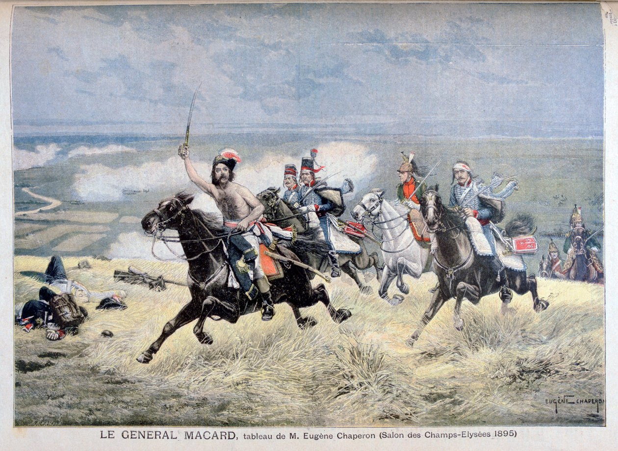 „Macard tábornok”, 1895 alkotó: E Chaperon