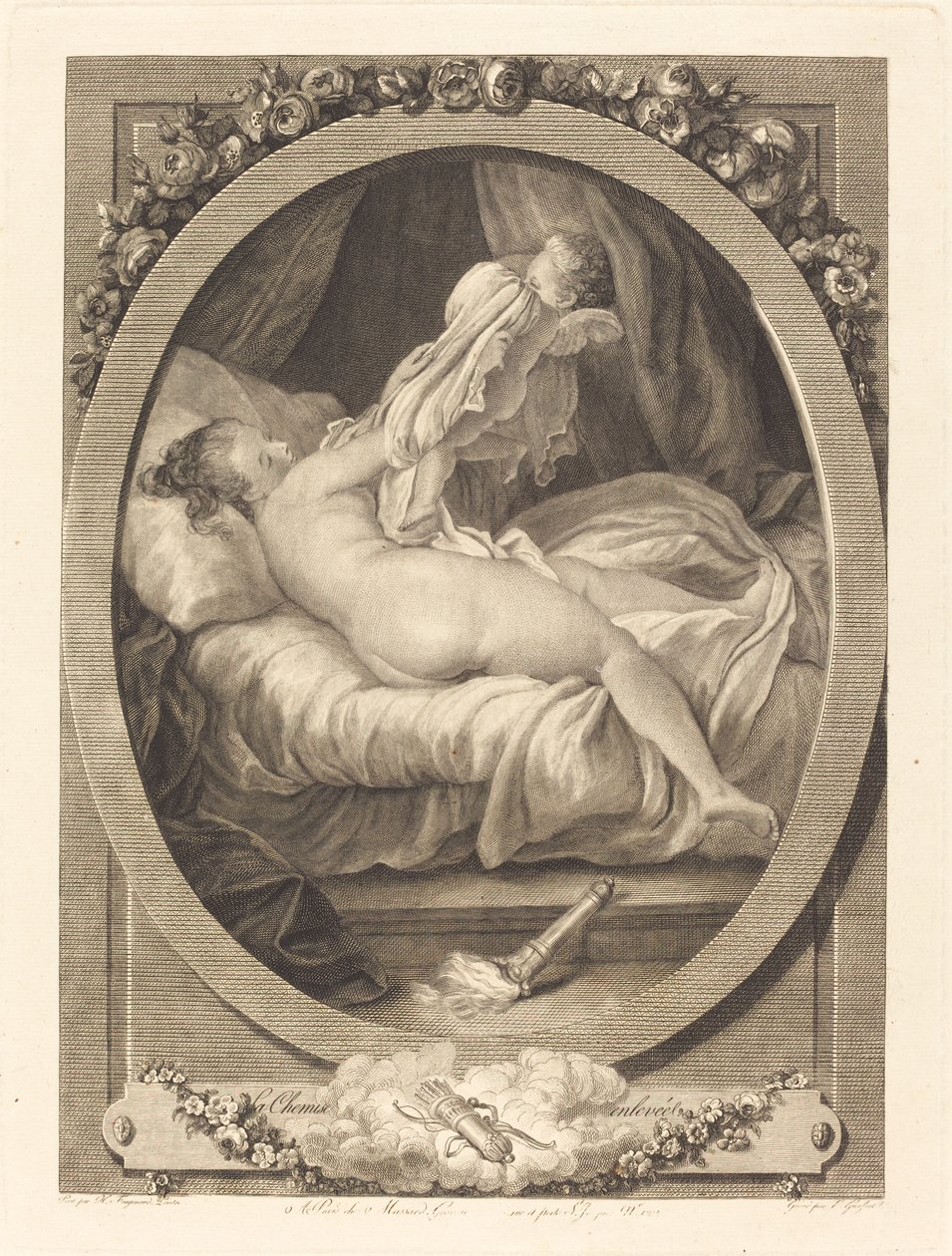 Az ing levett alkotó: E. Guersant after Jean Honoré Fragonard