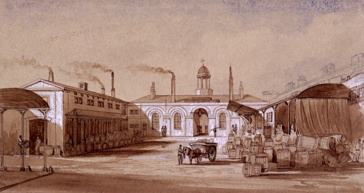 Albany Street, St Pancras, London, 1830 alkotó: E Noyce