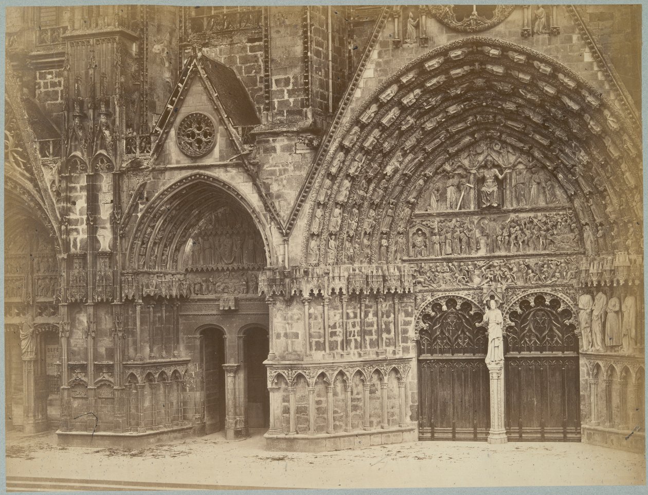 West Door, Bourges alkotó: E. Quetier