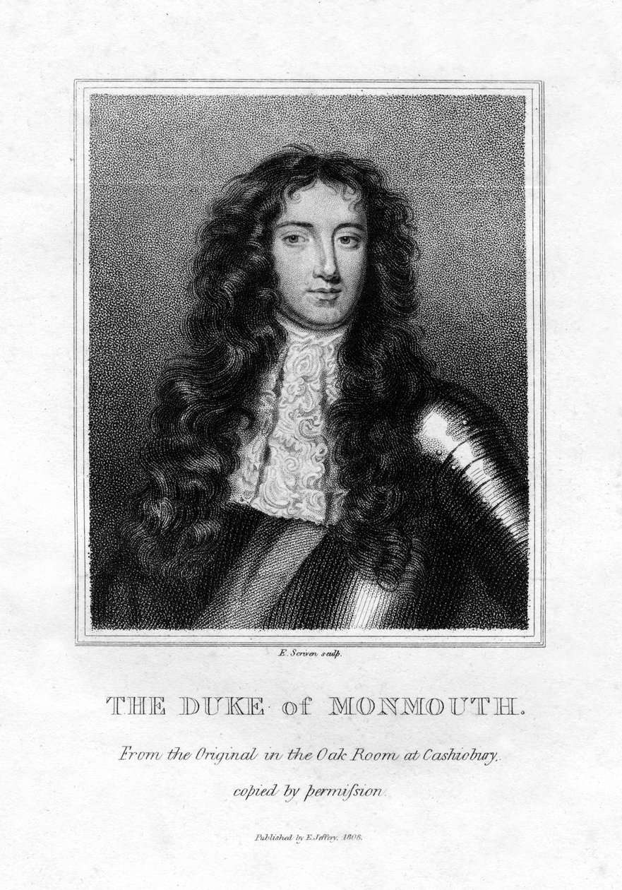 Jakab, Monmouth hercege, 1806 alkotó: E. Scriven