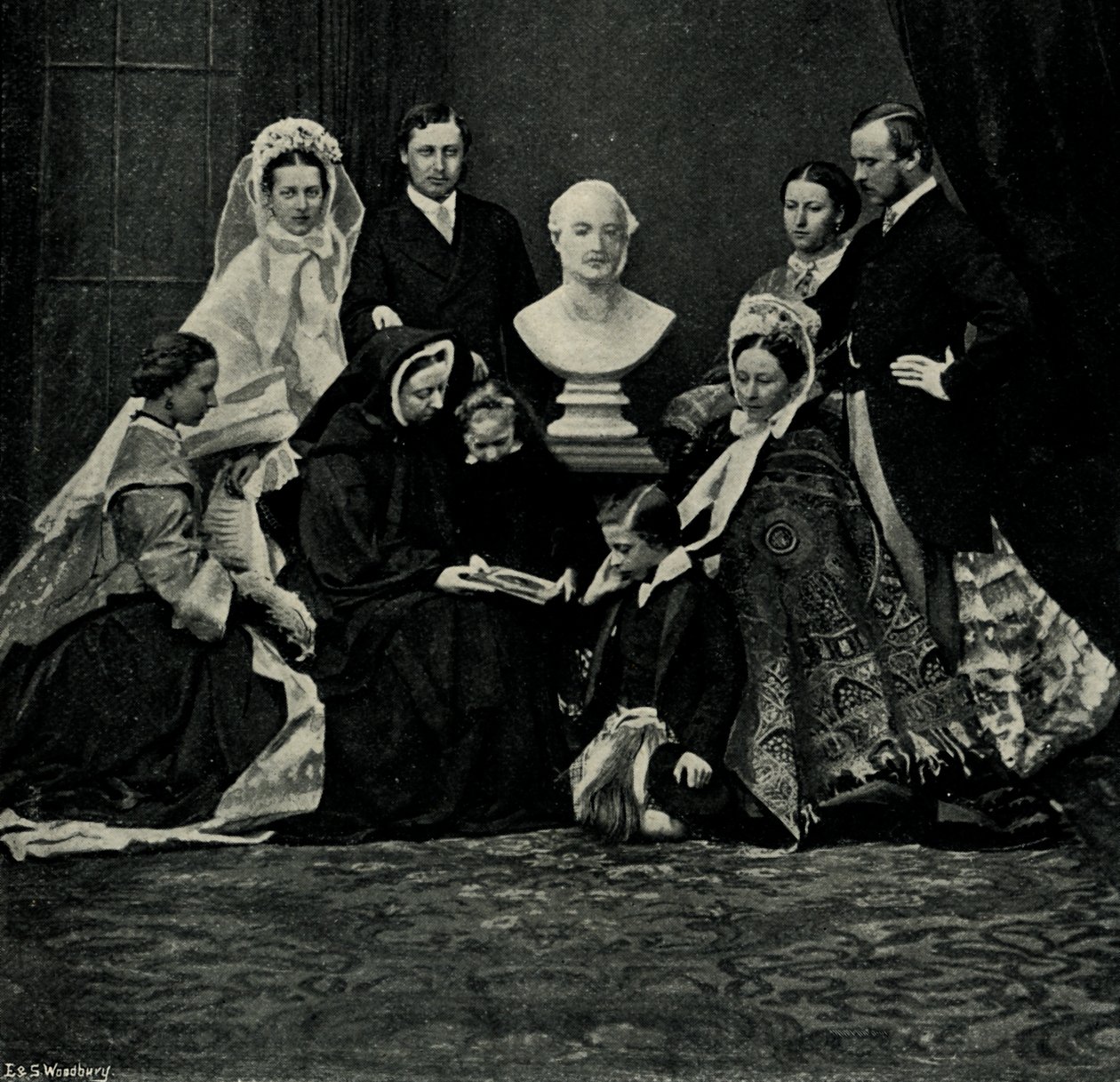 A Royal Family Group, 1863. március 10., 1897. alkotó: E. and S. Woodbury