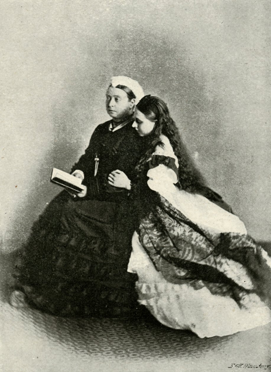 Őfelsége Beatrice hercegnővel, 1871. április, 1897. alkotó: E. and S. Woodbury