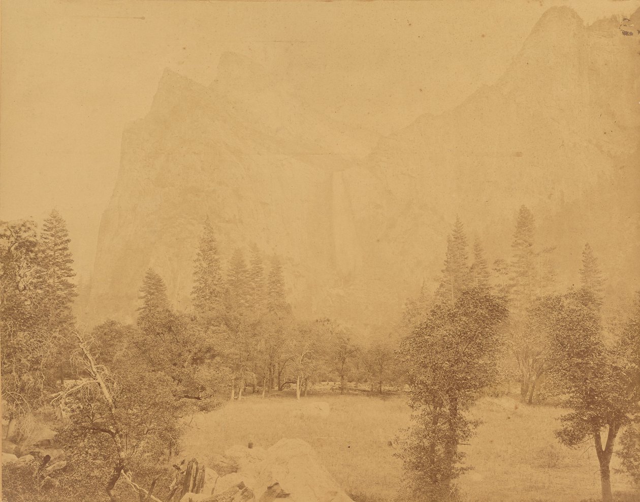 Pohona. A Yosemite völgye. alkotó: Eadweard J. Muybridge