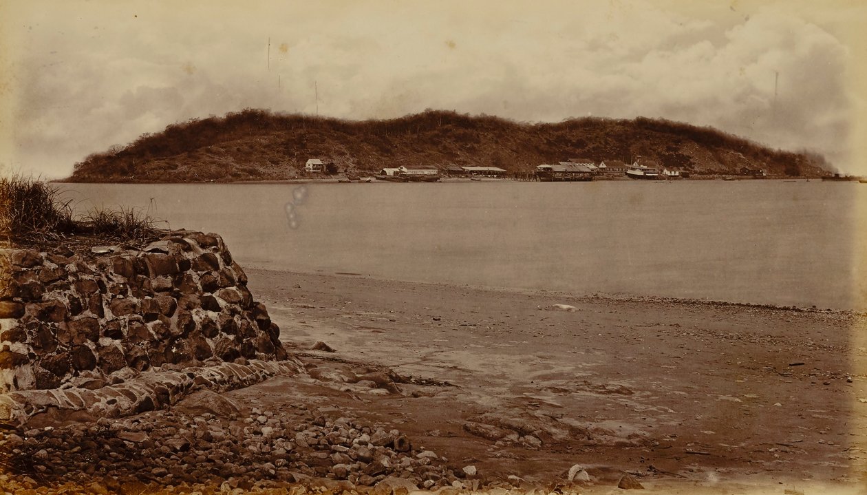 Naos-sziget, Perico felől, a Panamai-öbölben alkotó: Eadweard Muybridge