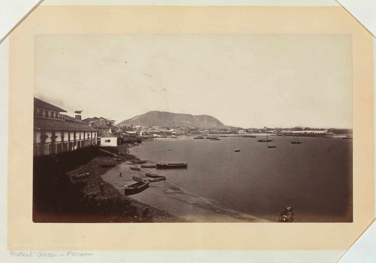 Mount Ancon, Panama alkotó: Eadweard Muybridge