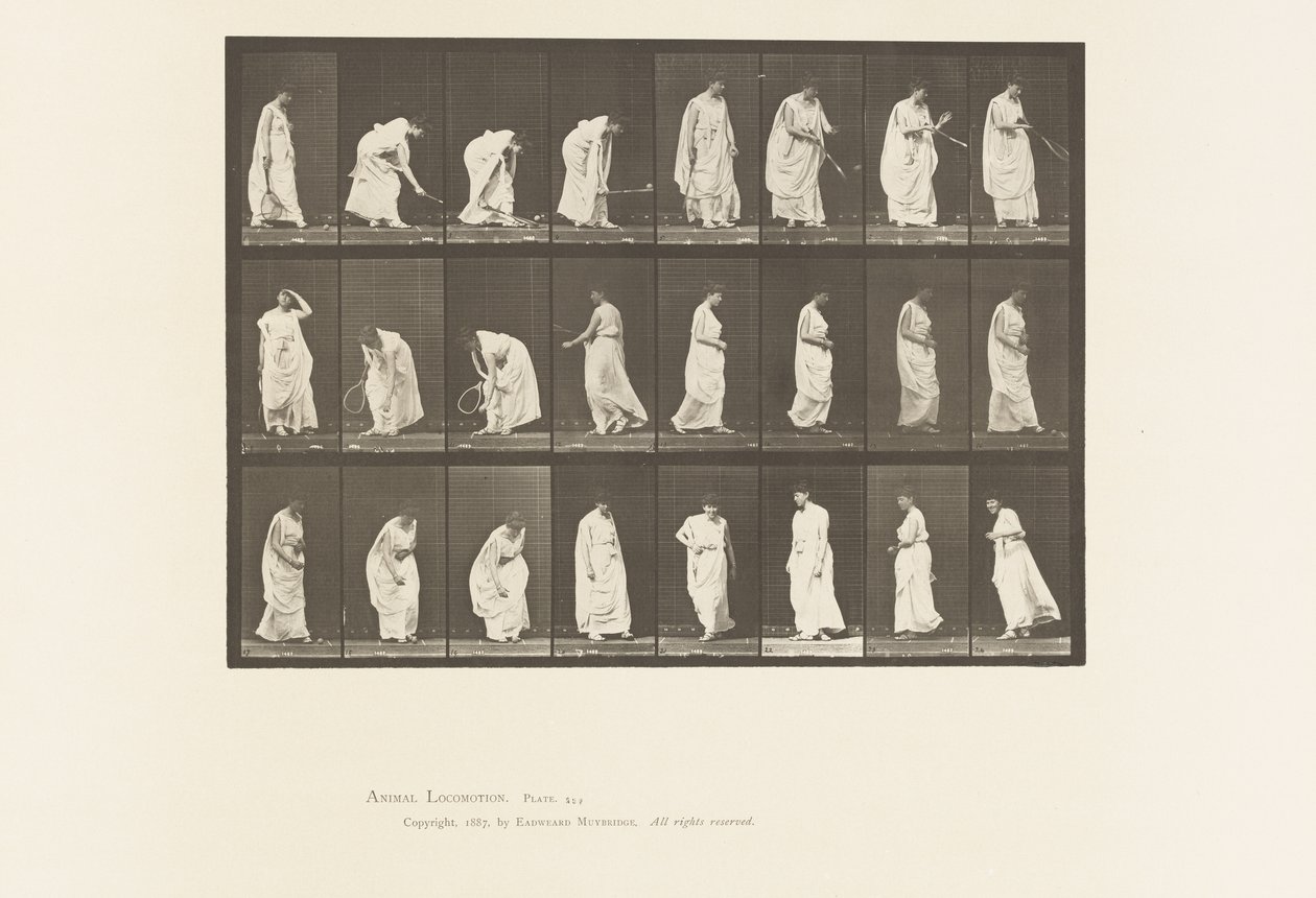 299. tábla. Játék labdával alkotó: Eadweard Muybridge
