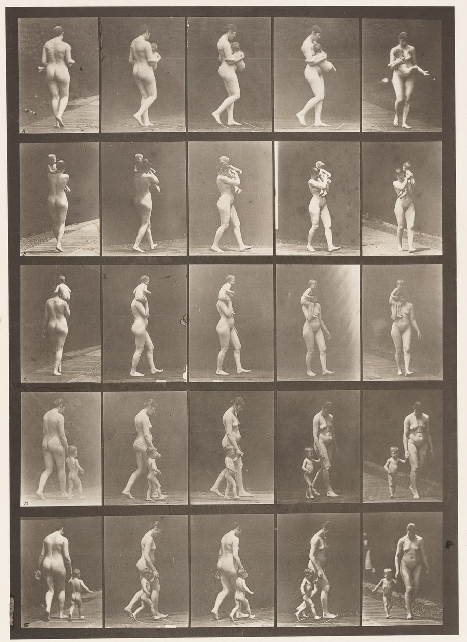 tábla 528. A,B,C alkotó: Eadweard Muybridge