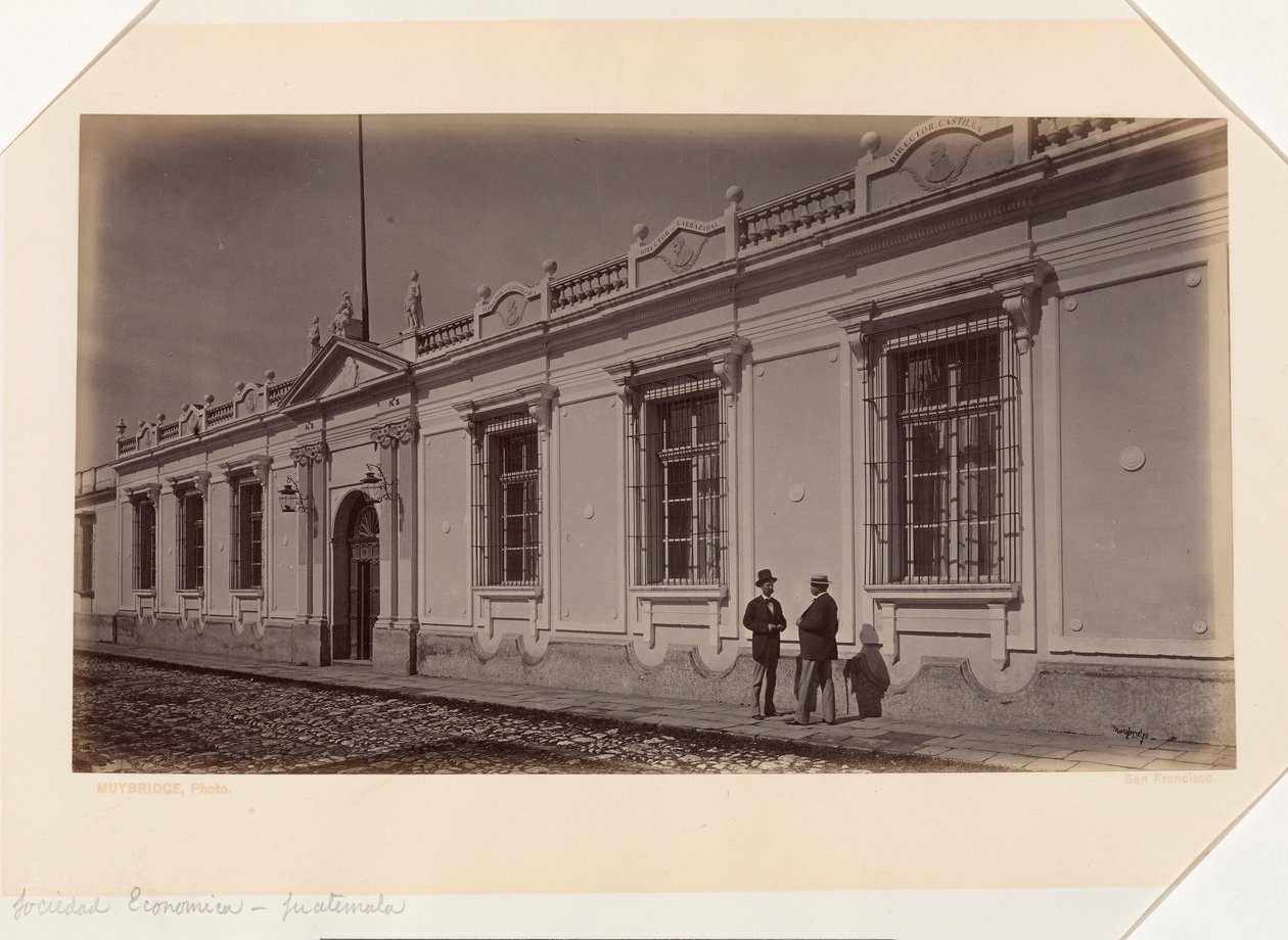 Gazdasági Társaság, Guatemala alkotó: Eadweard Muybridge