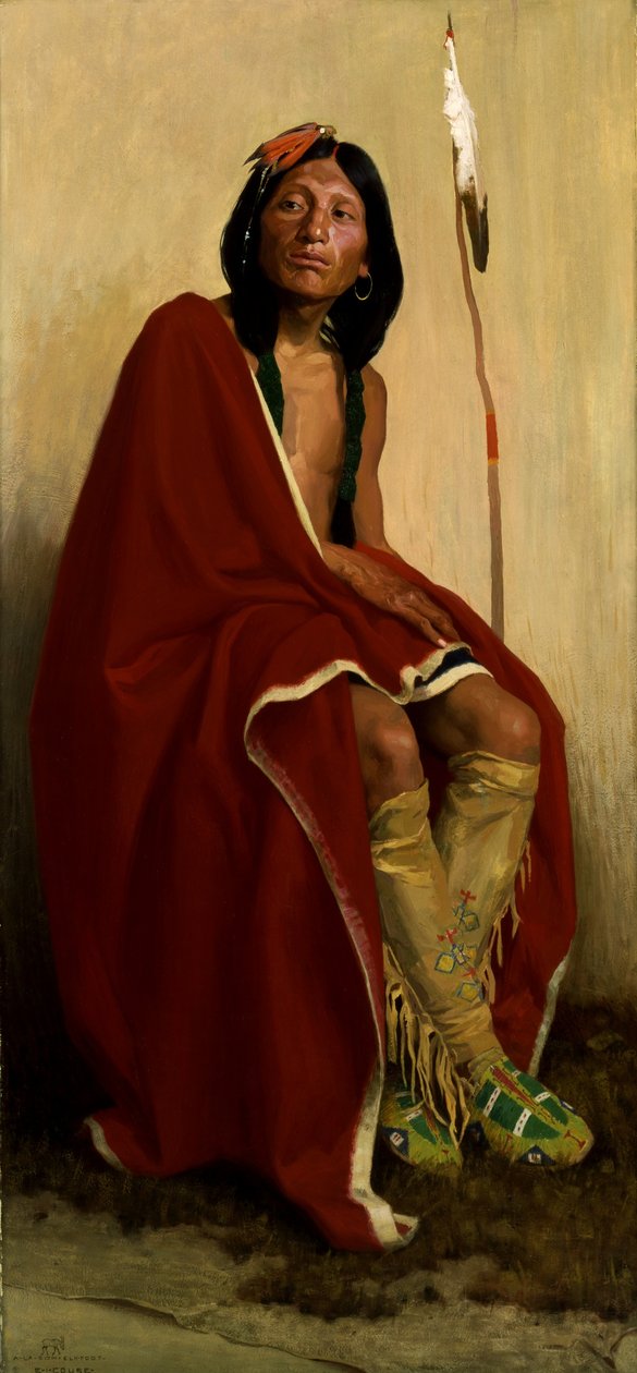 Elk-Foot a Taos törzsből alkotó: Eanger Irving Couse