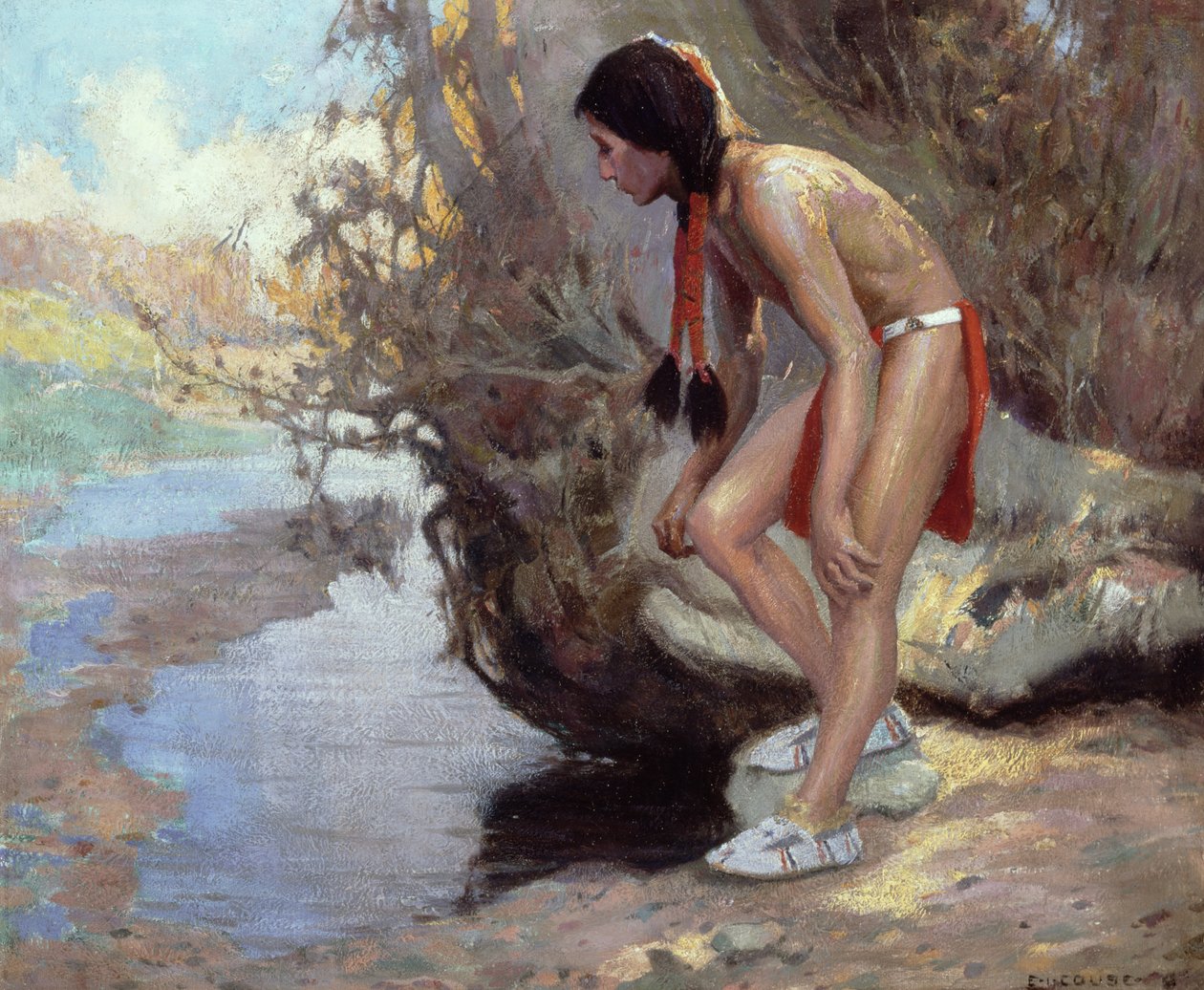 Lesben, 1915-16 alkotó: Eanger Irving Couse