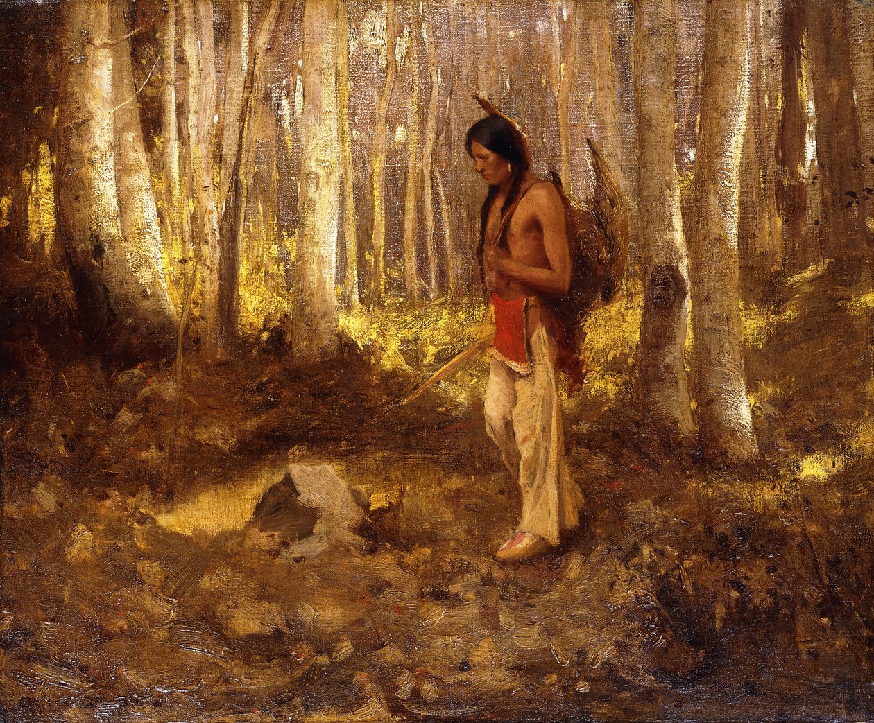 Magányos Vadász alkotó: Eanger Irving Couse