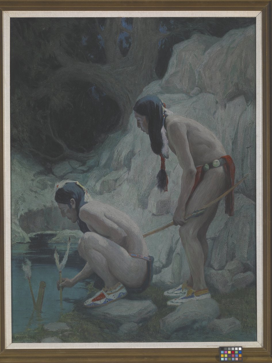 Szent vizek (olaj, vászon) alkotó: Eanger Irving Couse