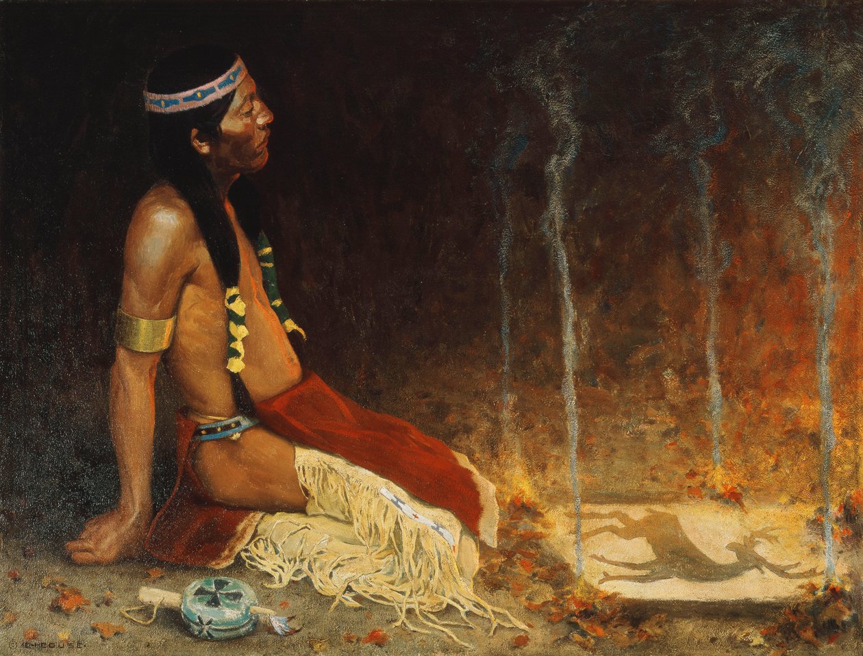 A Varázsló alkotó: Eanger Irving Couse