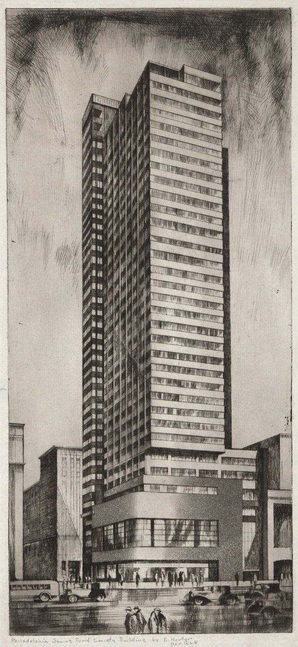 Philadelphia Savings Fund Society Building alkotó: Earl Horter