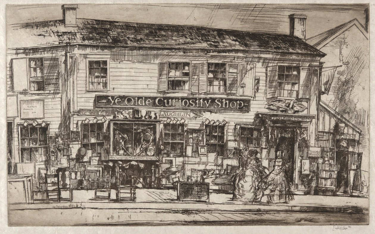 Ye Olde Curiosity Shop, Nantucket alkotó: Earl Horter