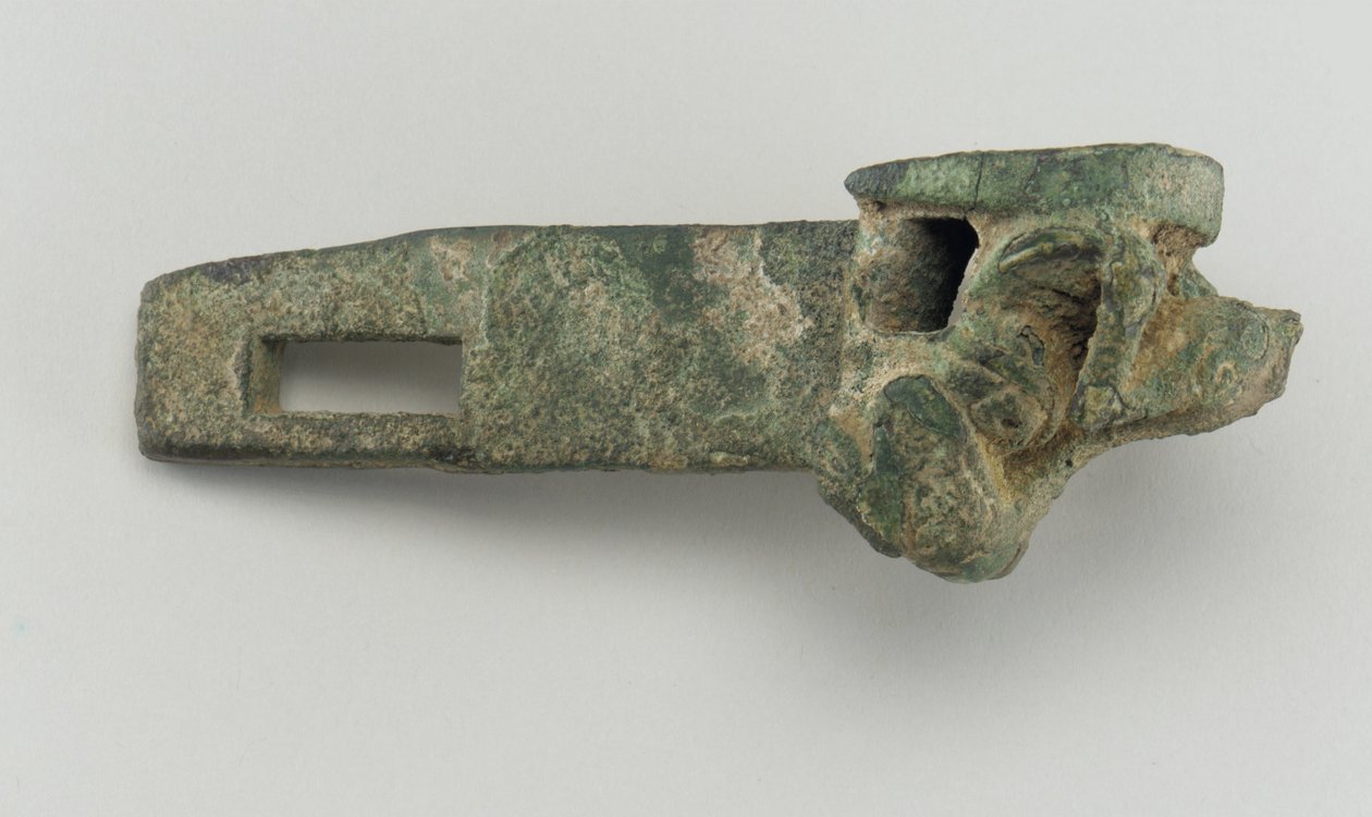 A szekér szerelvénye: csapszeg alkotó: Eastern Zhou Dynasty Chinese School