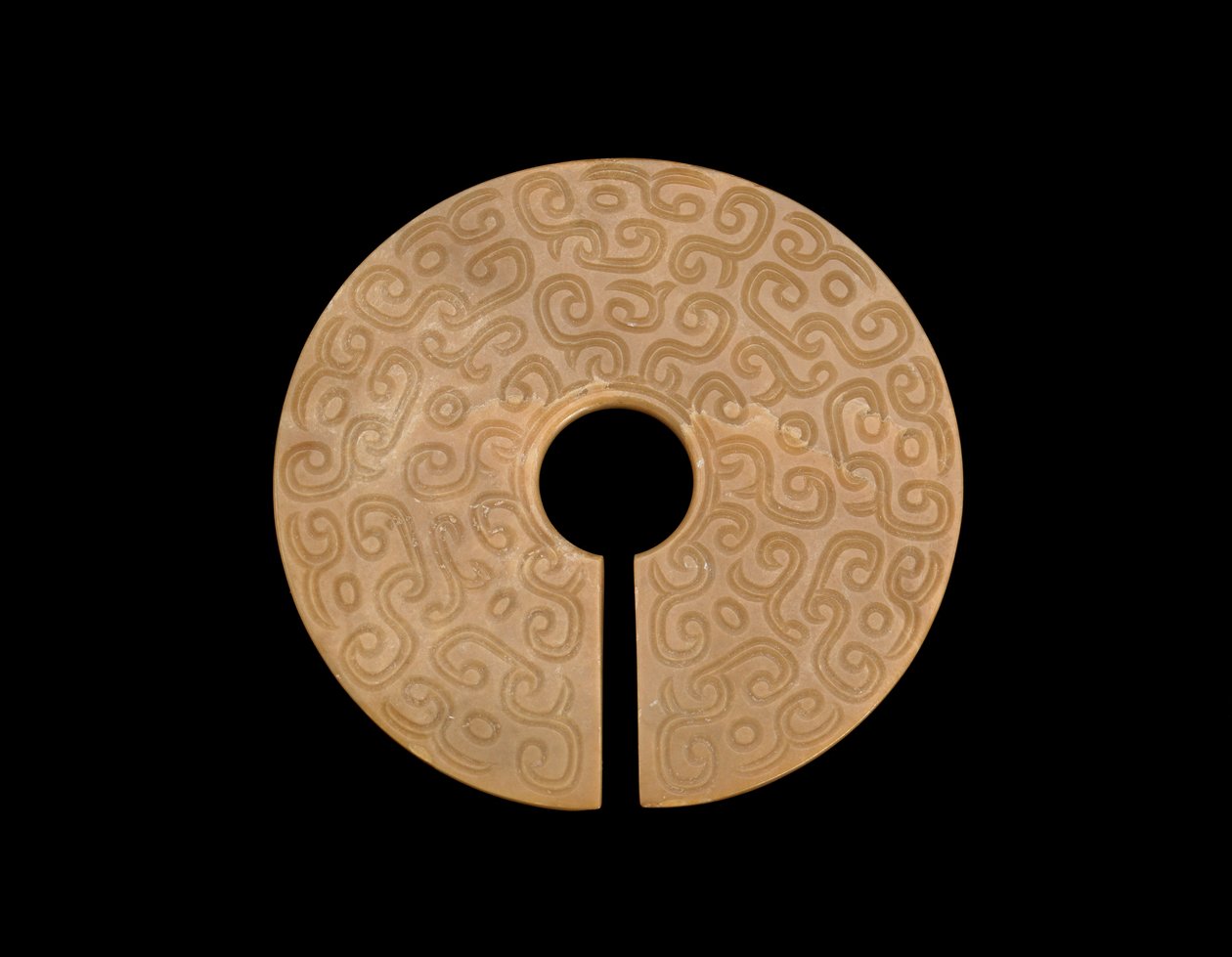 Fülbevaló sárkányokkal, Kr.e. 8-7 alkotó: Eastern Zhou Dynasty Chinese School