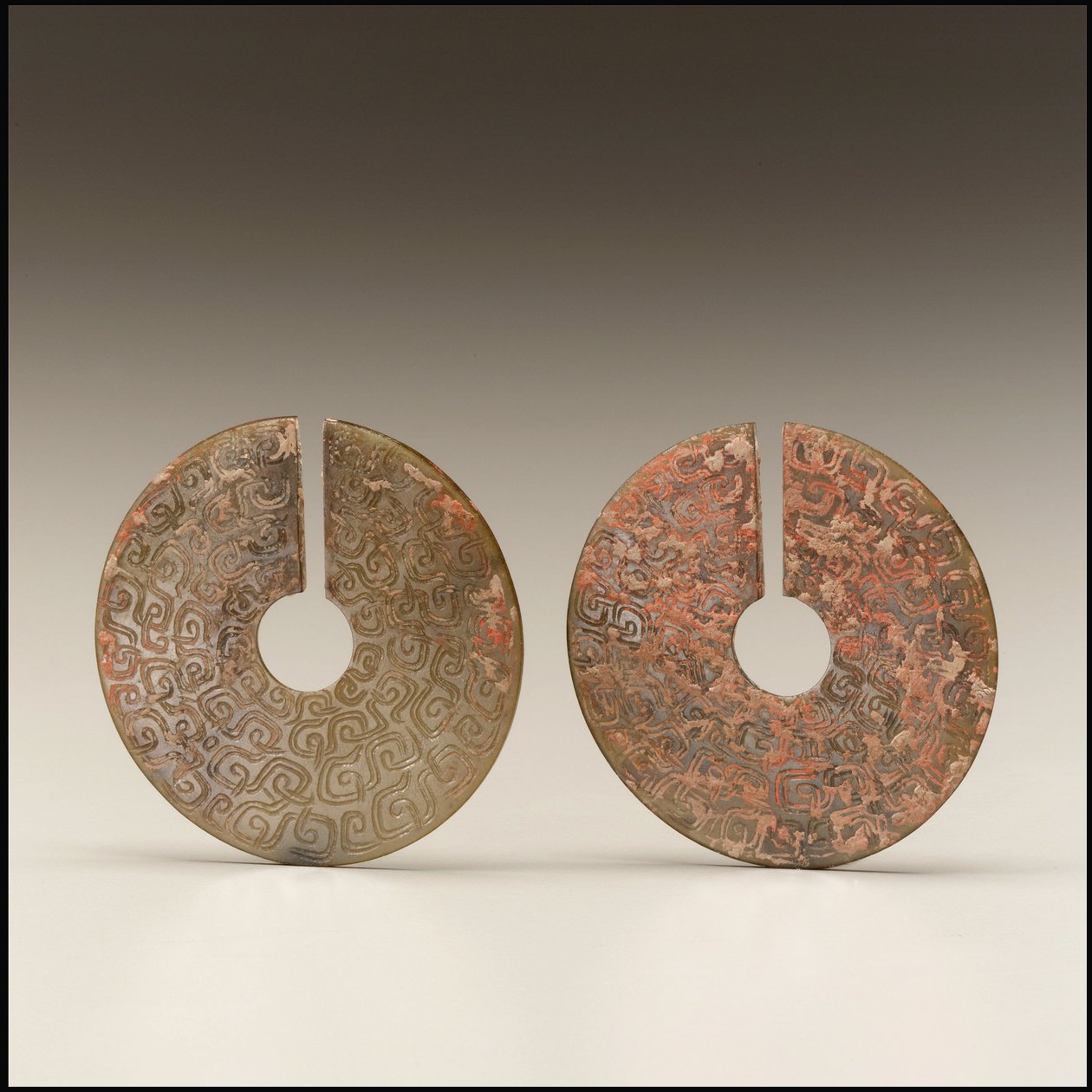 Fülbevaló pár, Kr.e. 8-7. században alkotó: Eastern Zhou Dynasty Chinese School