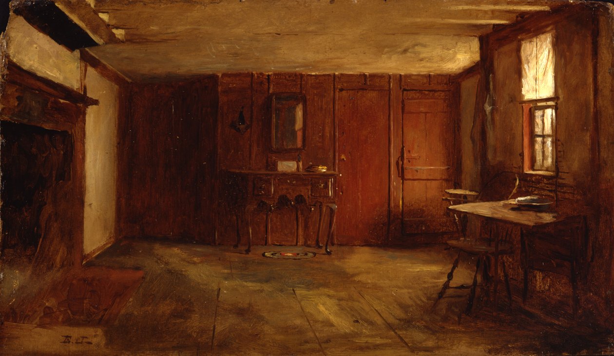 A Susan Rays konyha másik oldala, Nantucket, 1875 körül alkotó: Eastman Johnson