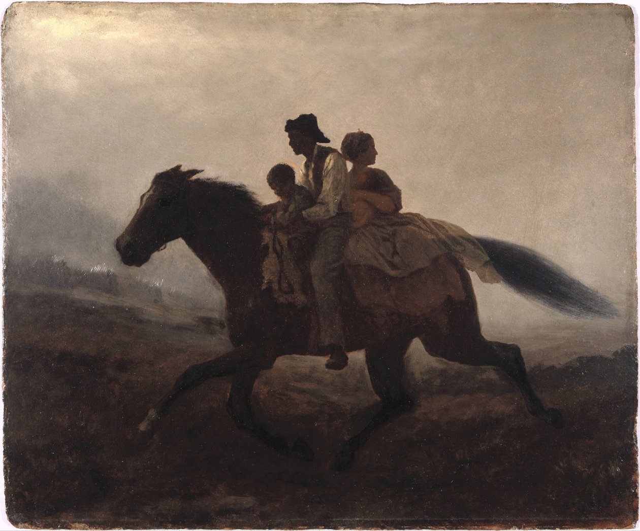 Lovaglás a szabadságért -- A szökevény rabszolgák alkotó: Eastman Johnson