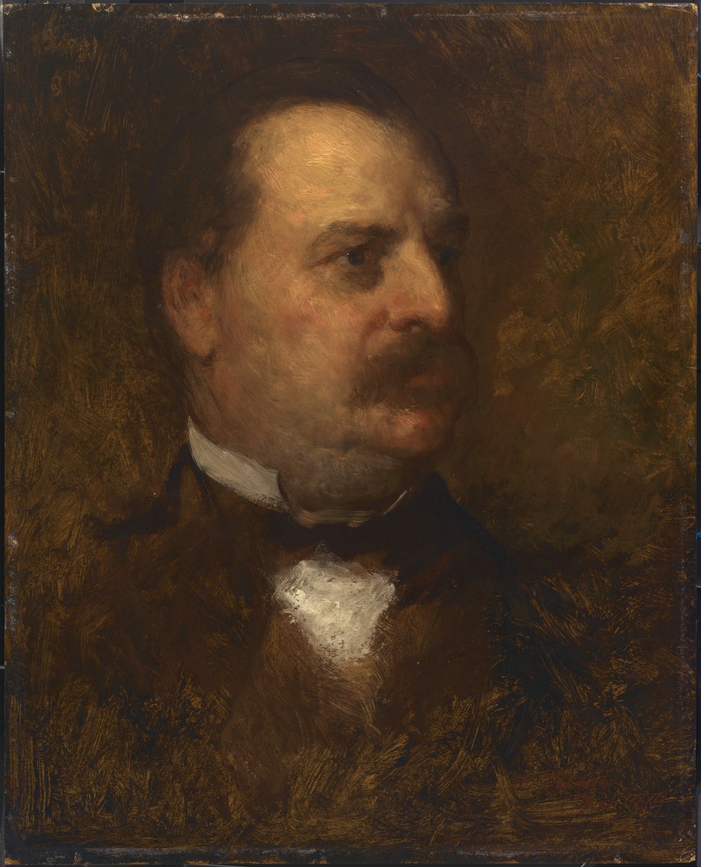 Grover Cleveland, 1884. alkotó: Eastman Johnson
