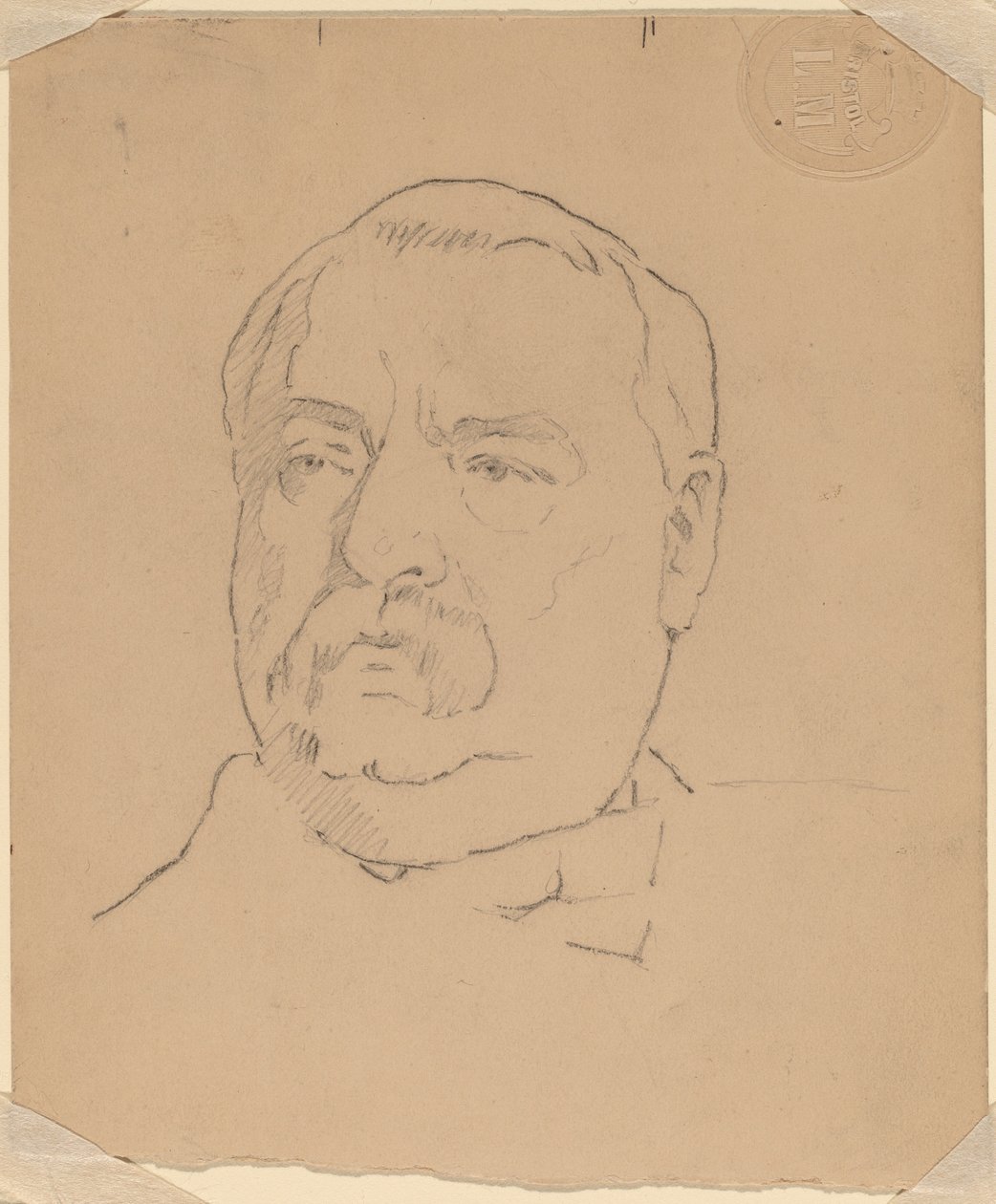 Grover Cleveland [rekto] alkotó: Eastman Johnson