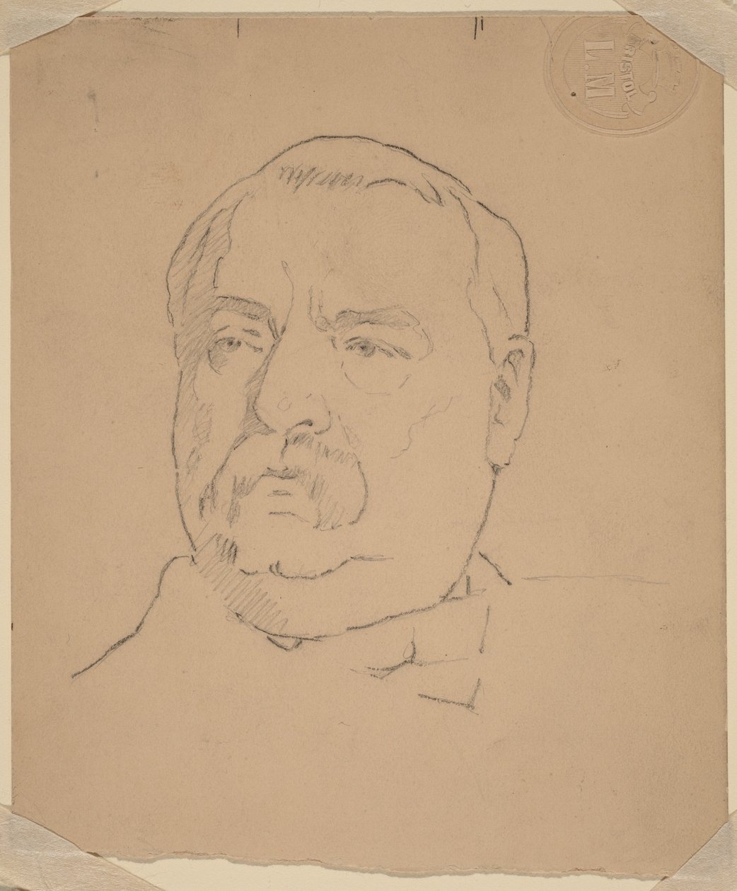 Grover Cleveland [előlap] alkotó: Eastman Johnson