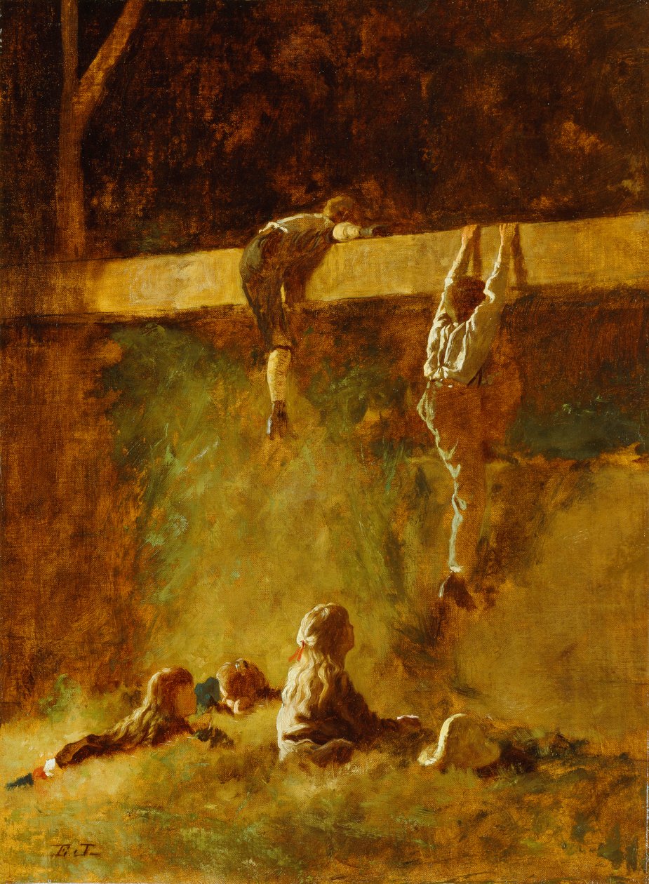 A pajtában alkotó: Eastman Johnson