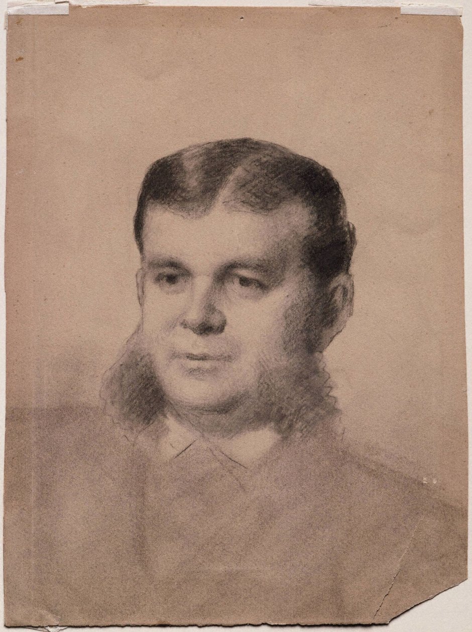 James Abercrombie Burden (Vázlat a James Abercrombie Burden családhoz) alkotó: Eastman Johnson