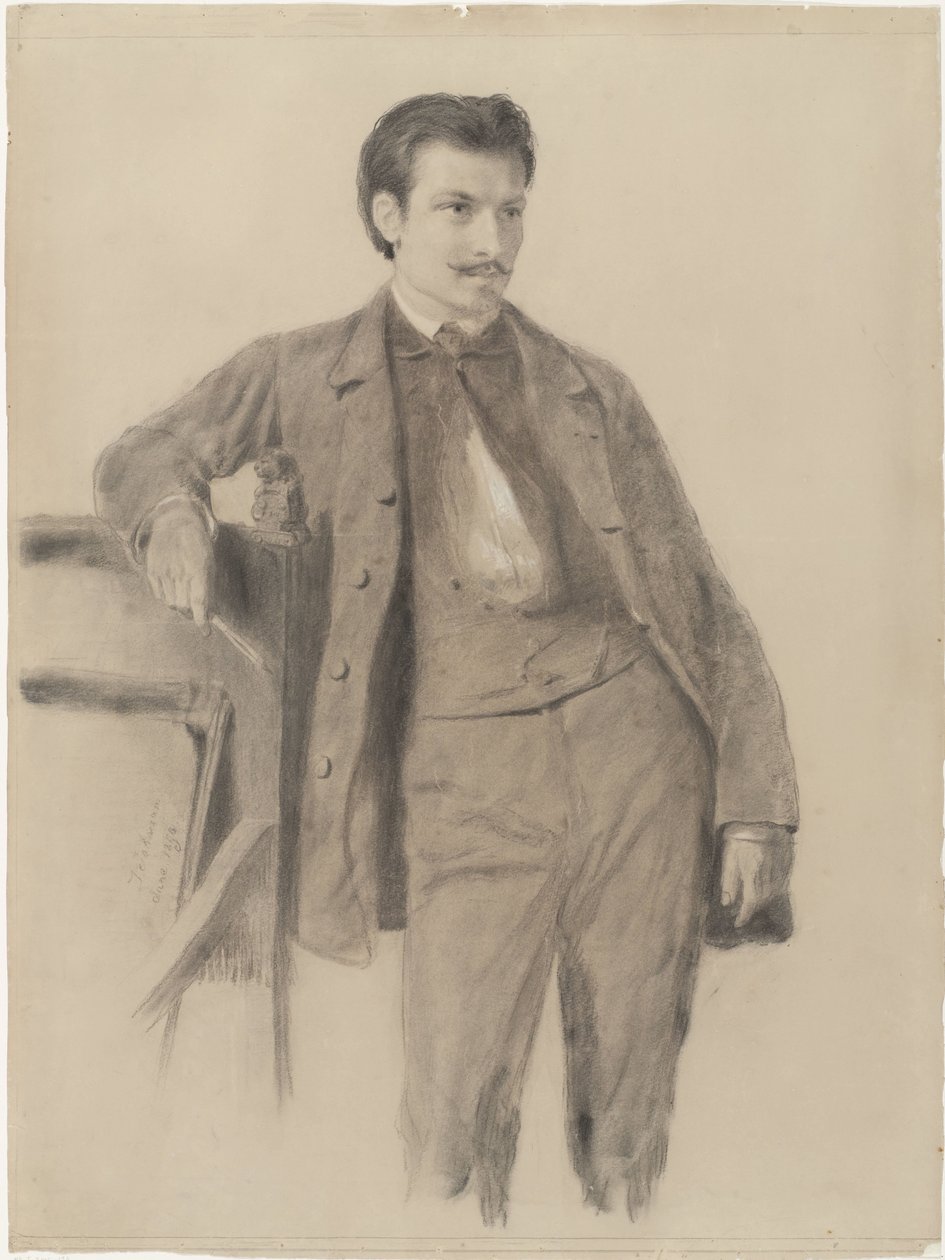 Johan Daniël Koelman portréja alkotó: Eastman Johnson