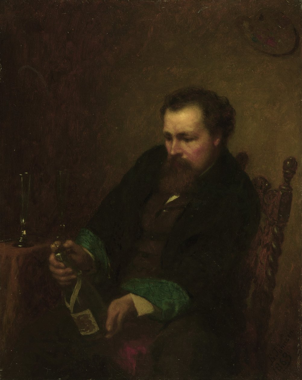 Önarckép, 1863 alkotó: Eastman Johnson