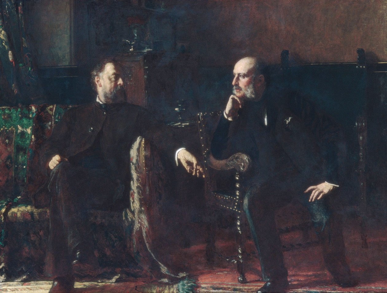 A finanszírozási törvényjavaslat alkotó: Eastman Johnson