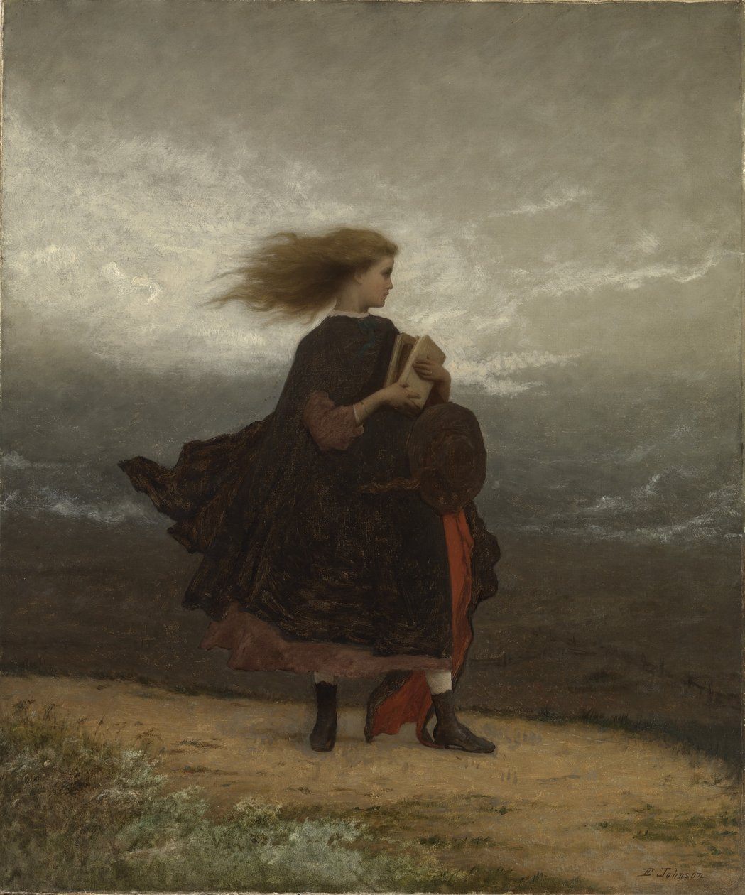 A lány, akit magam mögött hagytam alkotó: Eastman Johnson
