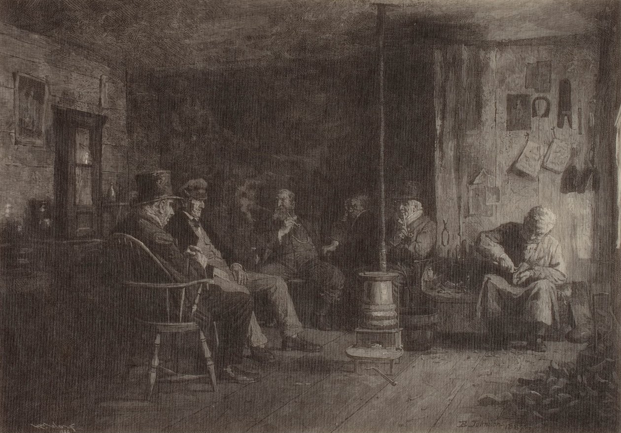 A Nantucketi Filozófiai Iskola alkotó: Eastman Johnson