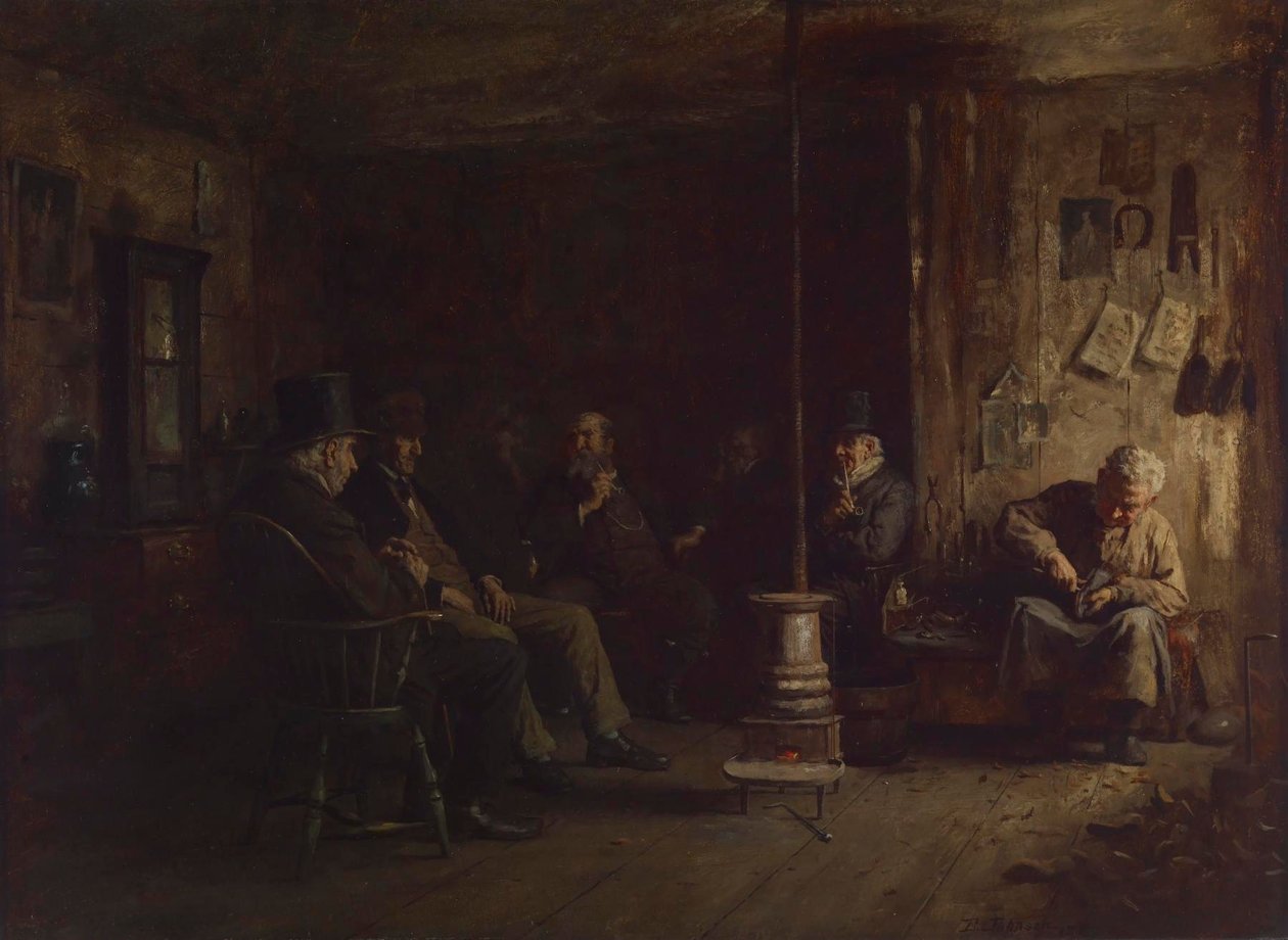 A Nantucketi Filozófiai Iskola alkotó: Eastman Johnson