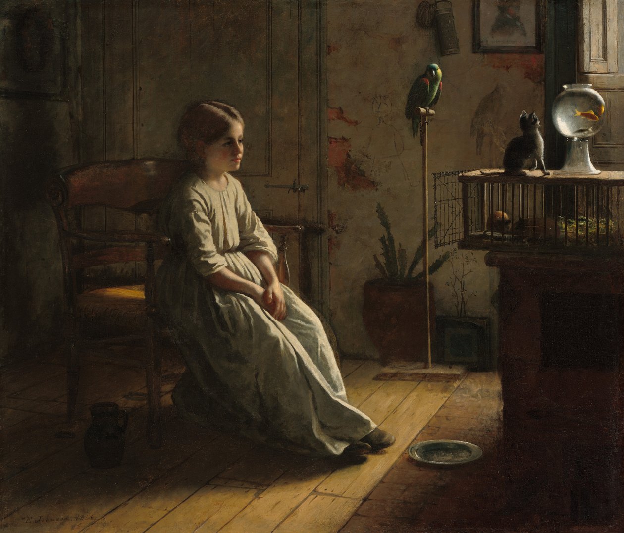 A Háziállatok alkotó: Eastman Johnson