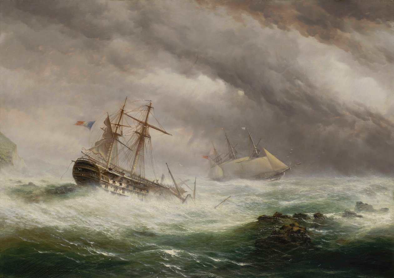 A HMS Endymion megment egy francia kétszintes lakót alkotó: Ebenezer Colls