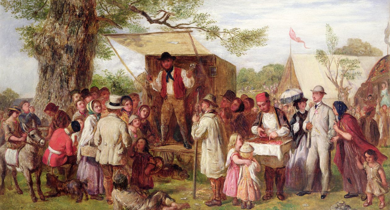 Olcsó Jack a vidéki vásáron alkotó: Ebenezer Newman Downard
