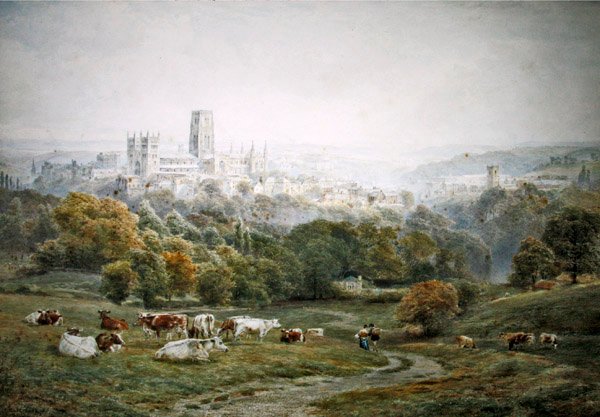 Durham (akvarell papíron) alkotó: Ebenezer Wake Cook