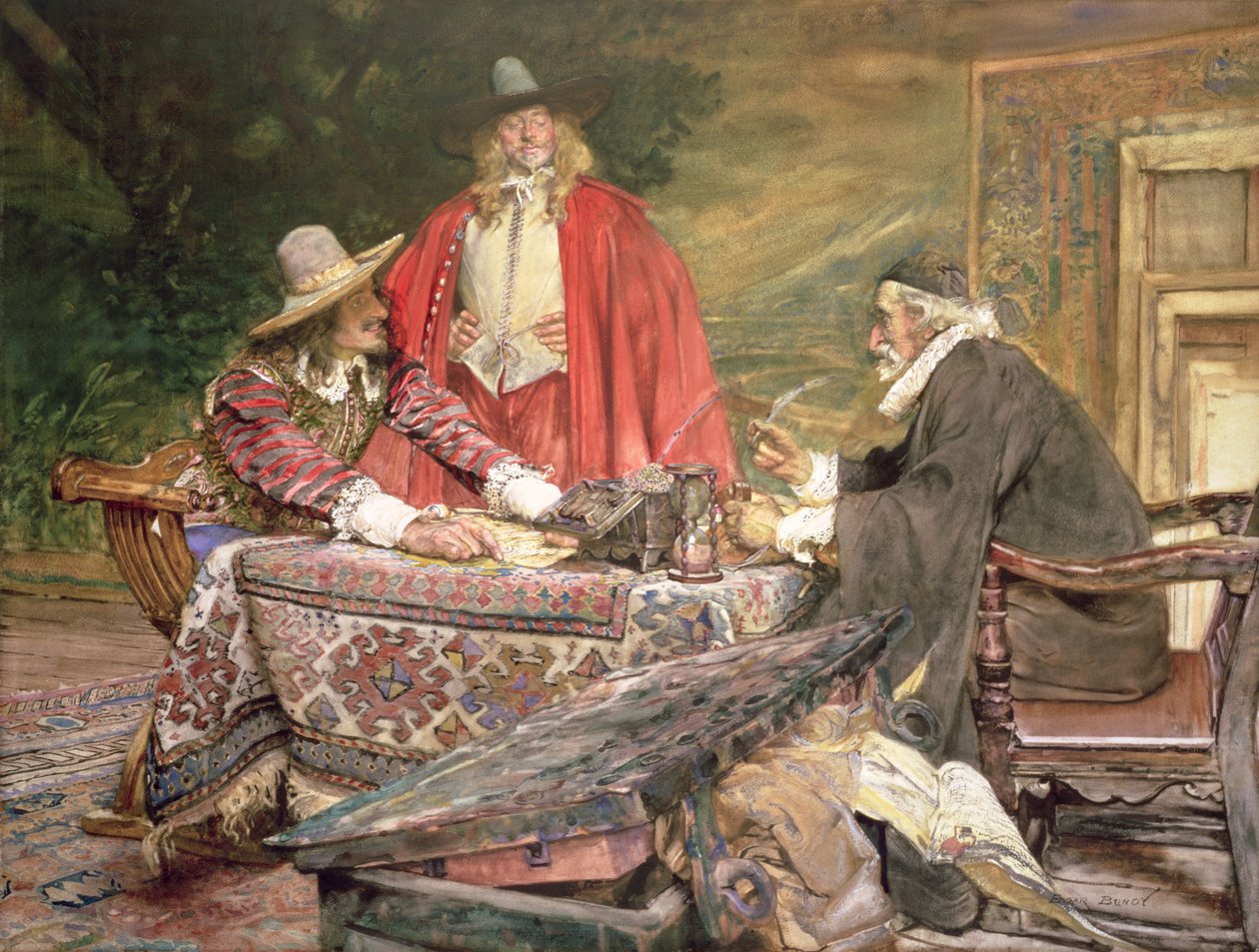 Az uzsorásoknál alkotó: Edgar Bundy