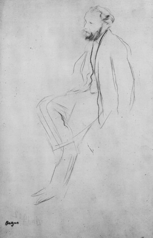 Edouard Manet, ülő alkotó: Edgar Degas