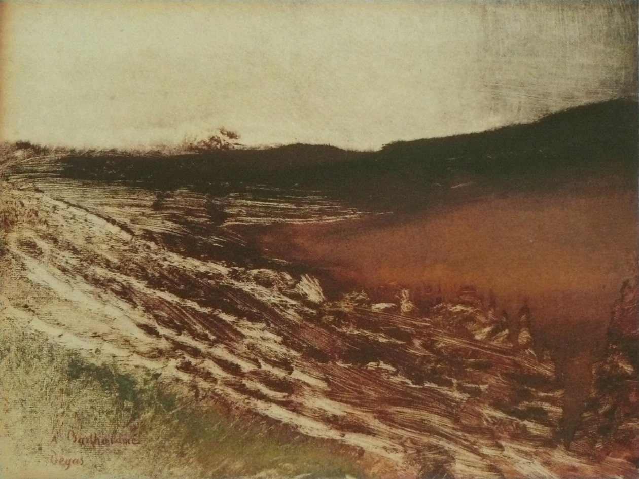 Bourgognen táj alkotó: Edgar Degas